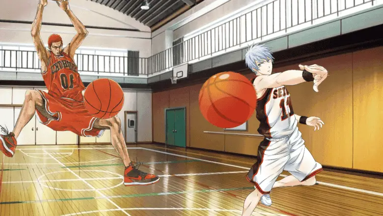 Pertandingan basket menegangkan dalam anime Kuroko no Basuke