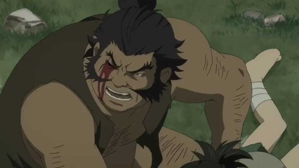 Aksi menegangkan dalam anime Dororo Adegan pertarungan seru dalam anime Dororo