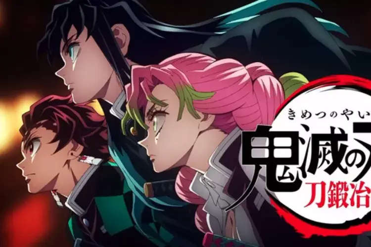 Tangkapan layar adegan dari episode 2 arc Desa Pandai Besi Kimetsu no Yaiba