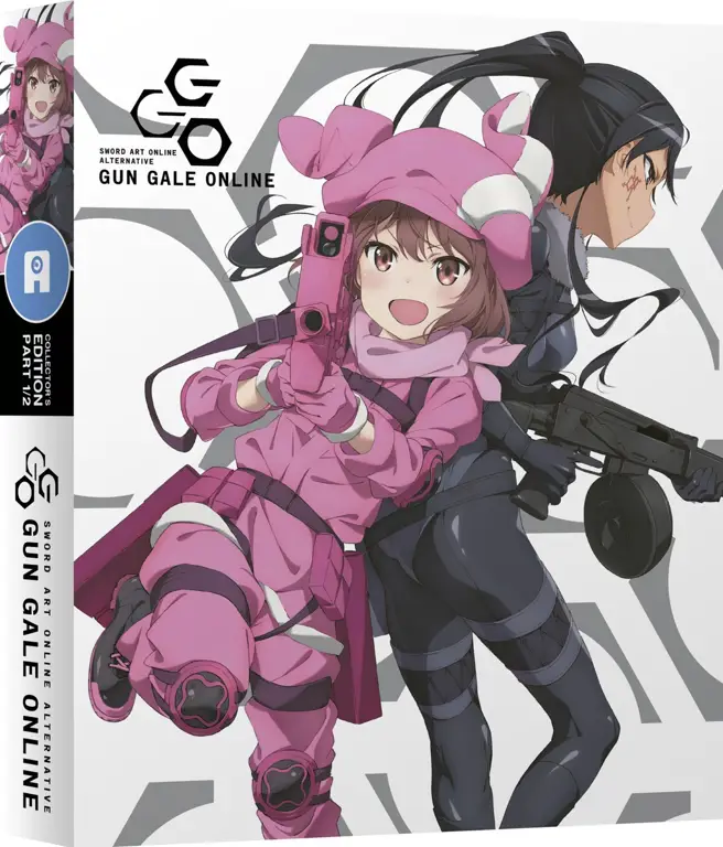 Adegan pertarungan di Gun Gale Online