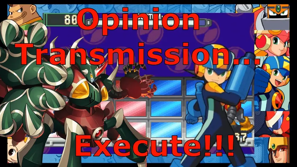 Gambar gameplay Mega Man Battle Network