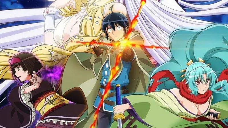 Gambar adegan pertarungan anime isekai yang spektakuler