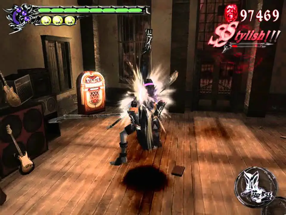 Screenshot gameplay Devil May Cry 3