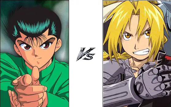 Gambar adegan pertarungan Yusuke Urameshi