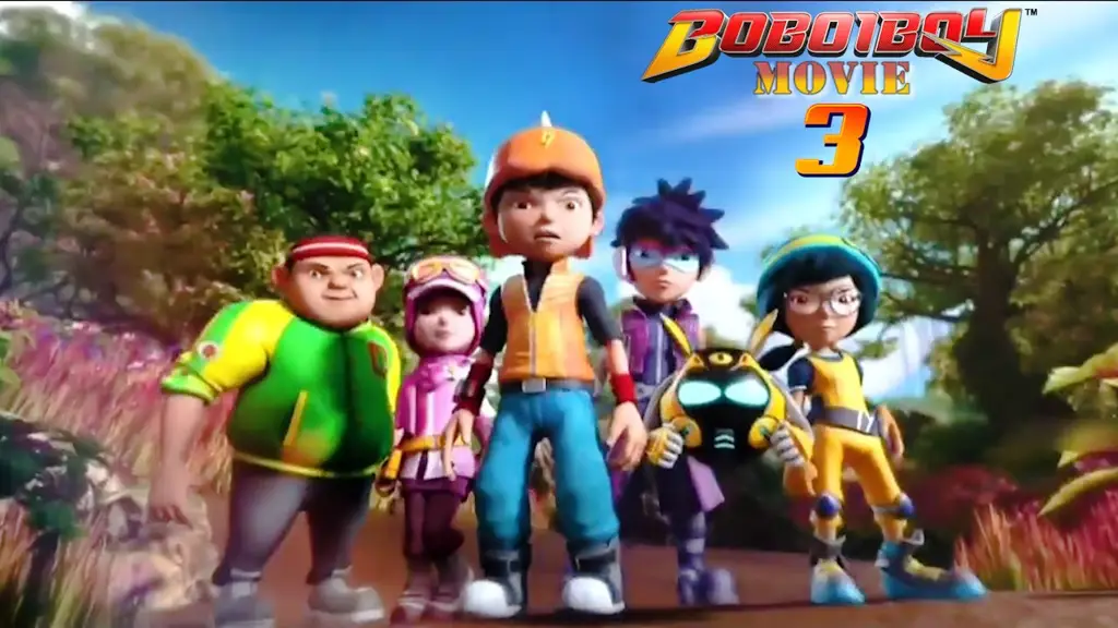 Adegan aksi menegangkan Boboiboy