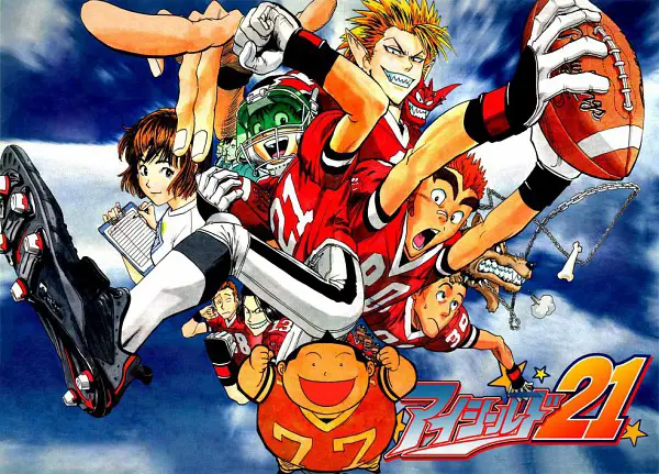 Adegan aksi menegangkan dari anime Eyeshield 21