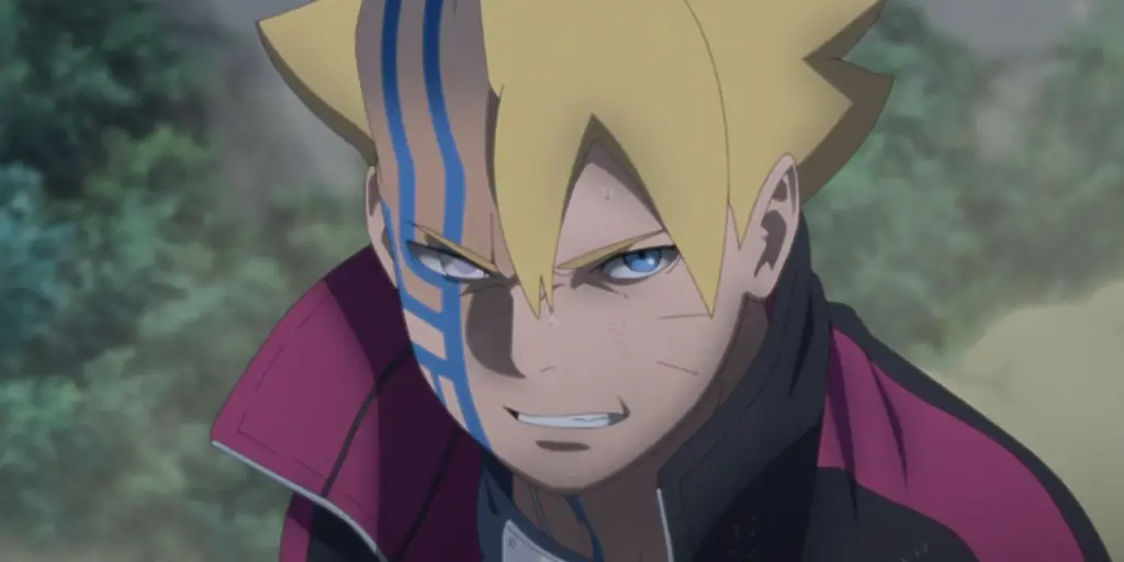 Gambar pertarungan karakter Boruto