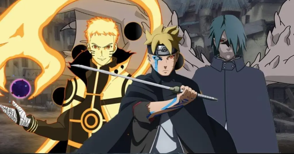 Karakter-karakter Naruto Next Generations beraksi