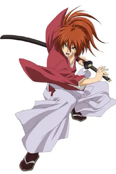 Adegan pertarungan pedang Kenshin