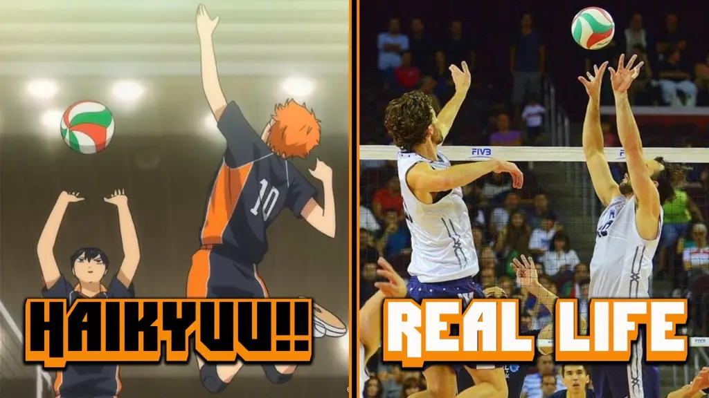 Pertandingan voli seru dalam anime Haikyuu!!