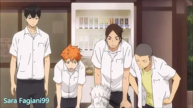 Gambar pertandingan voli dalam OVA Haikyuu!!