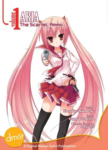 Adegan anime Aria the Scarlet Ammo yang menegangkan