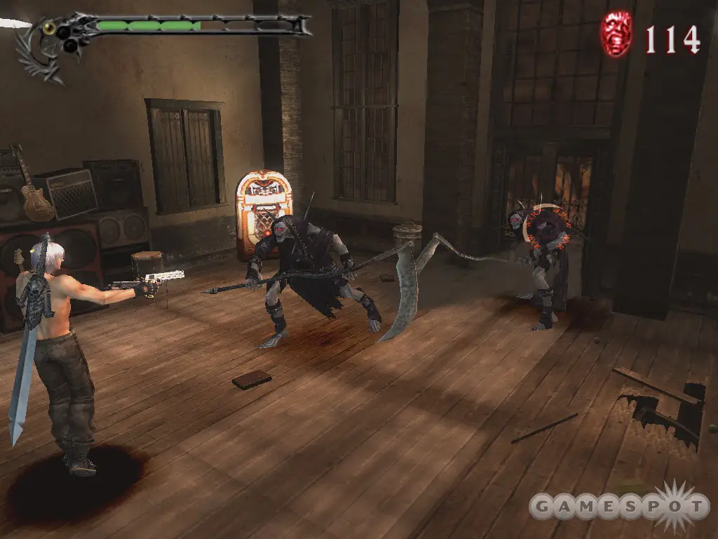 Screenshot gameplay Devil May Cry 3