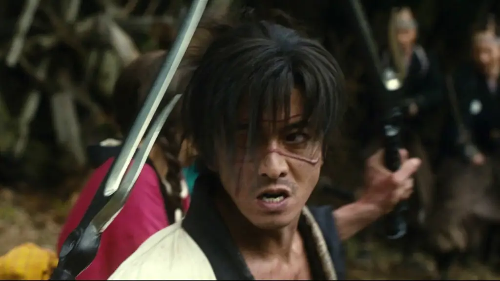 Adegan pertarungan dalam anime Blade of the Immortal