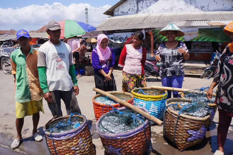 Pelelangan ikan di Bali