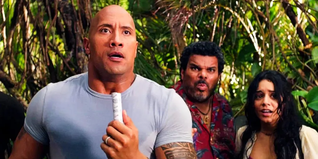 Dwayne Johnson dalam film Journey 2: The Mysterious Island