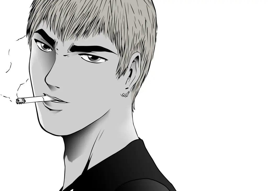 Foto aktor yang memerankan Onizuka Eikichi