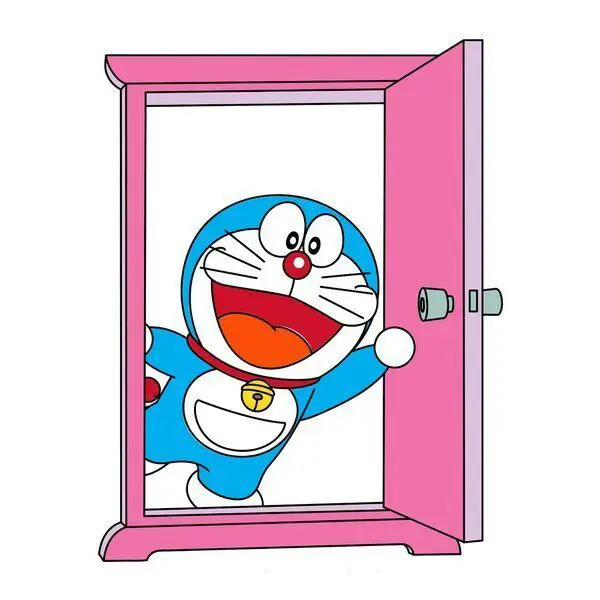 Gambar Doraemon menggunakan berbagai alat ajaibnya