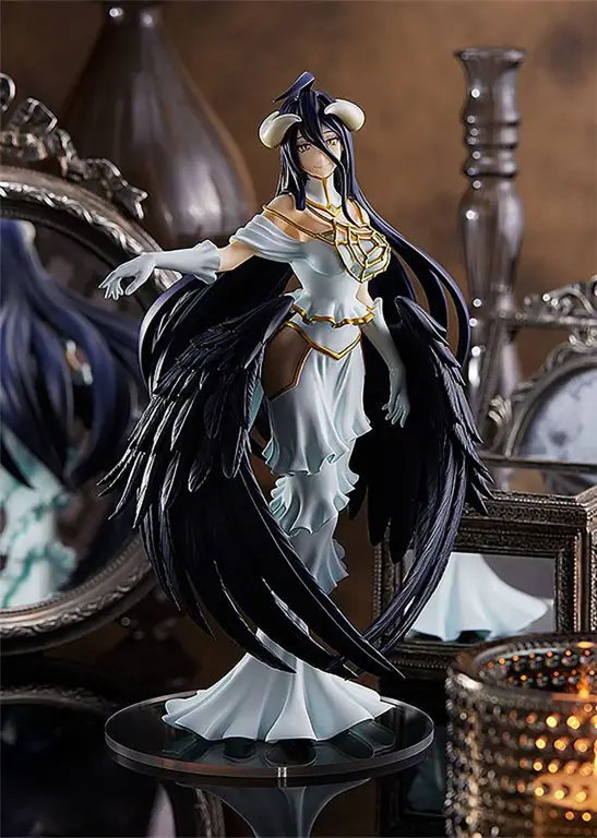 Gambar Albedo dari anime Overlord