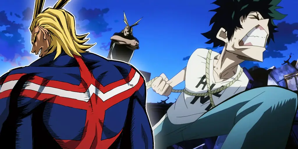 Gambar All Might dari My Hero Academia