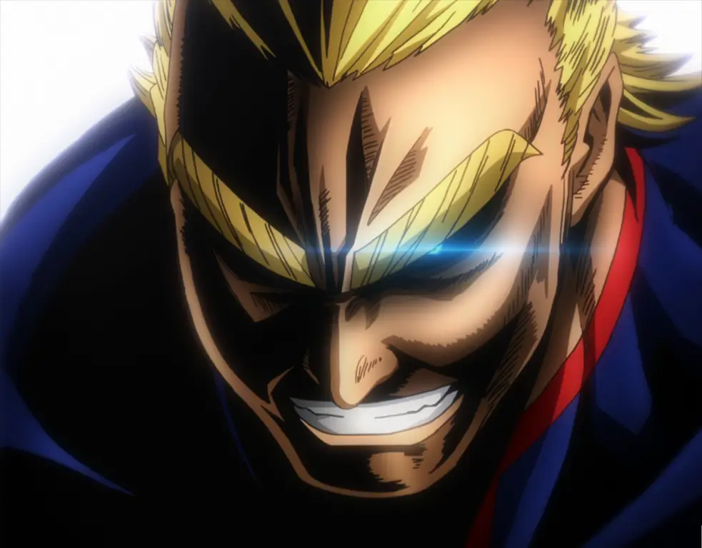 All Might, pahlawan terkuat dalam My Hero Academia