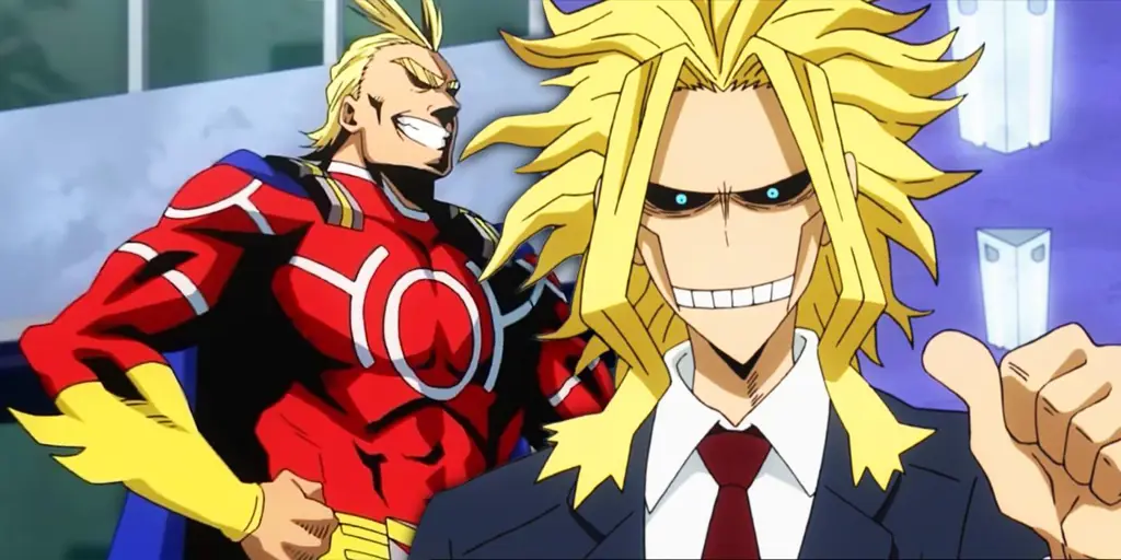 All Might dari My Hero Academia