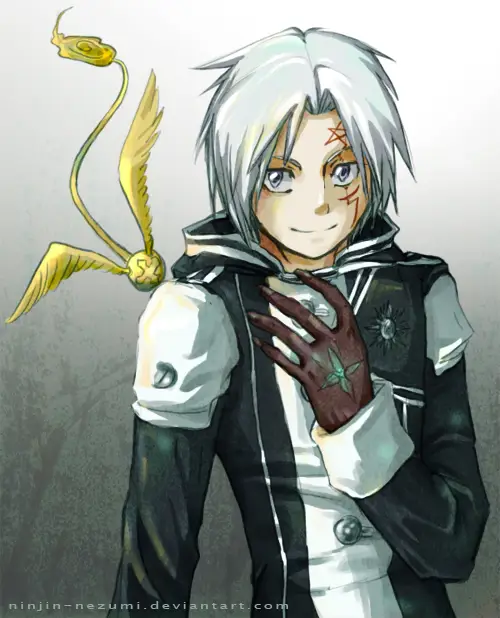 Gambar Allen Walker dari D.Gray-man