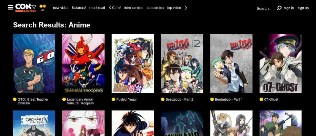 Gambar yang menampilkan anime-anime alternatif yang sehat dan edukatif