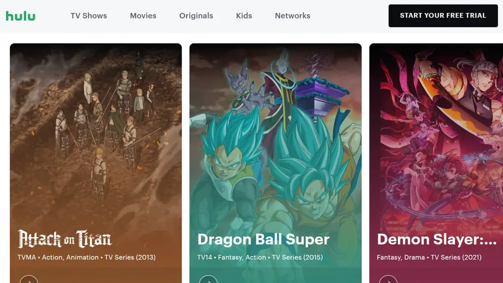 Alternatif Layanan Streaming Anime Legal Logo berbagai layanan streaming anime legal