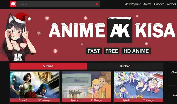 Logo beberapa platform streaming anime legal dan aman