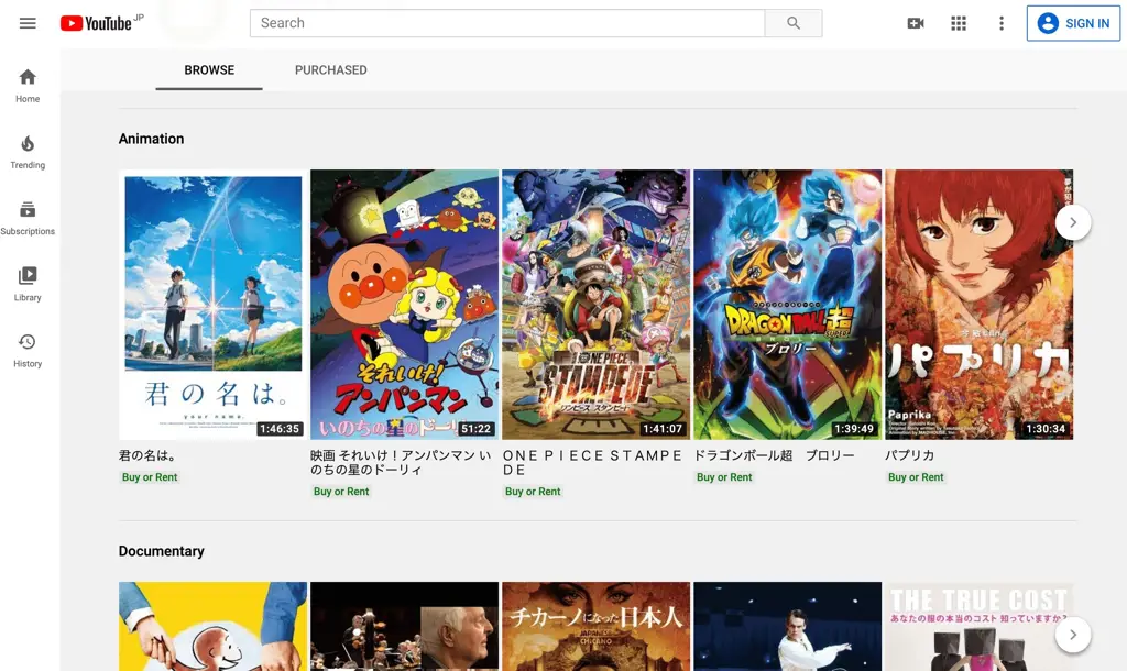 Berbagai situs streaming anime online