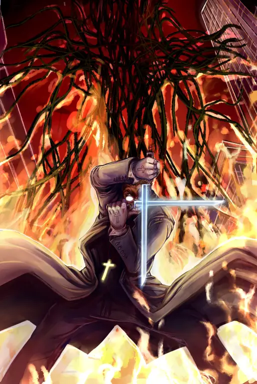 Gambar Alucard dari Hellsing Ultimate