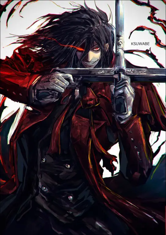 Gambar Alucard dari Hellsing Ultimate