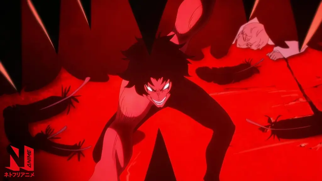 Gambar Amon, iblis dalam Devilman Crybaby