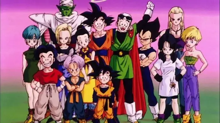 Gambar anak-anak dalam Dragon Ball Z