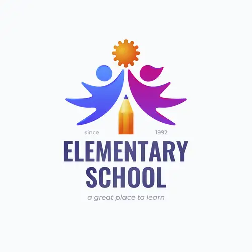 Elemen-elemen desain logo sekolah