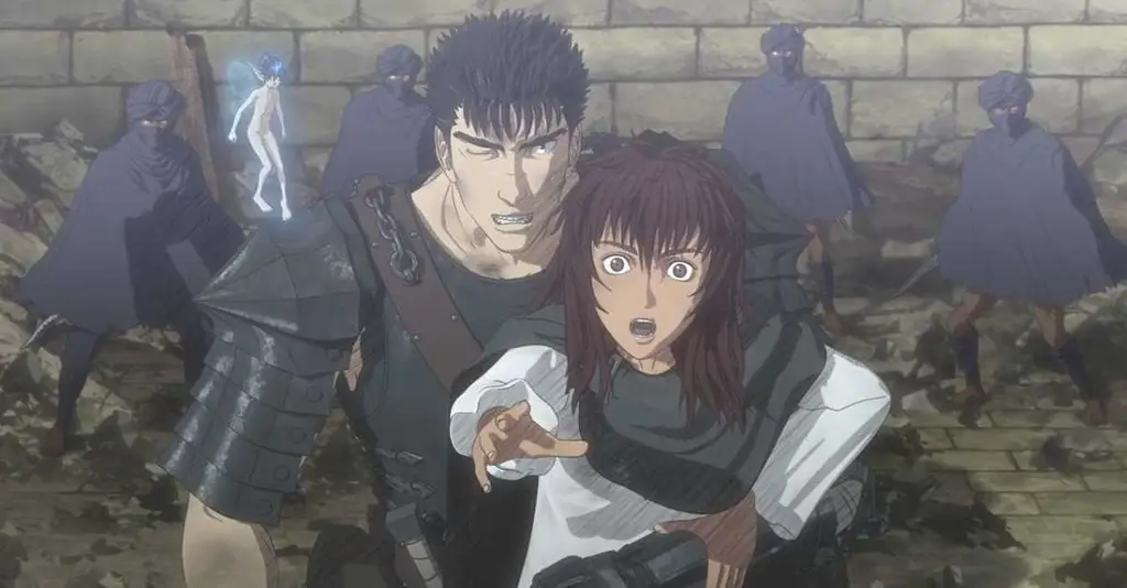 Perbandingan gaya animasi Berserk 2016