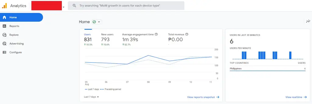 Analisis lalu lintas situs web