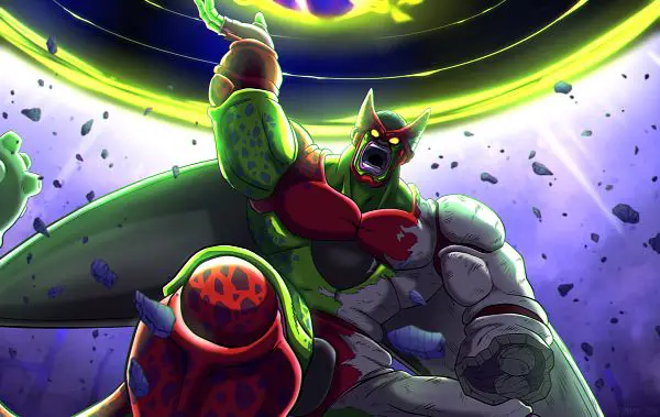 Gambar Cell Max, musuh utama dalam Dragon Ball Super: Super Hero