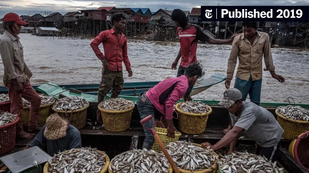 Pencemaran sungai di Kamboja