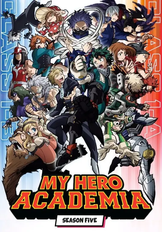 Gambar para penjahat dalam Boku no Hero Academia season 5