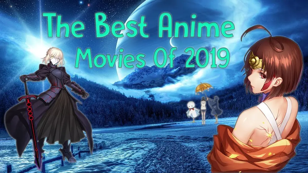 Potongan gambar dari berbagai anime terbaik 2019