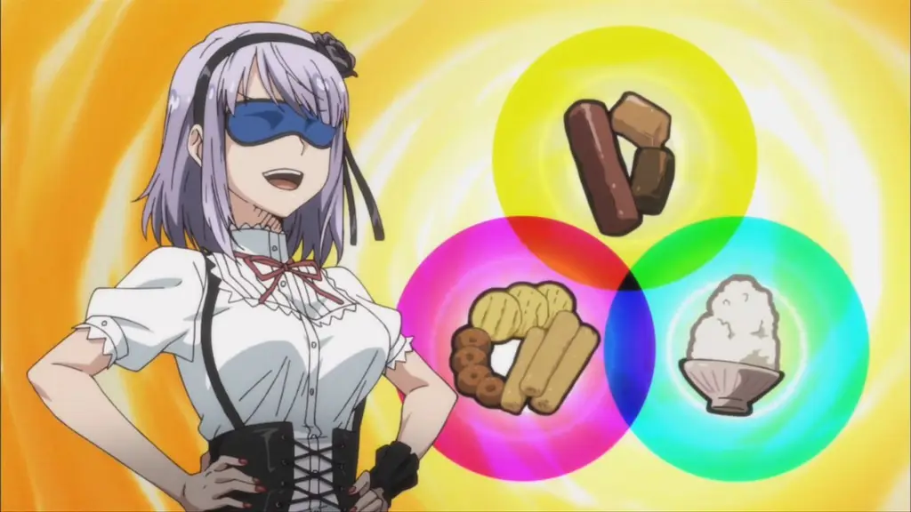 Gambar makanan dagashi yang menarik dalam anime