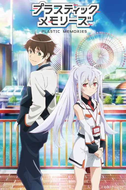 Berbagai jenis robot Giftia dalam anime Plastic Memories