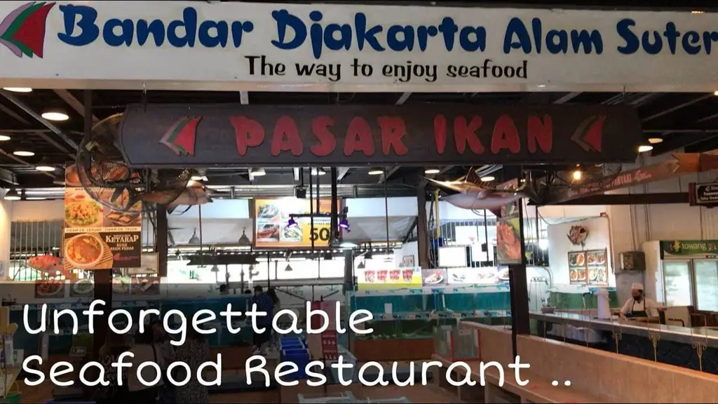 Berbagai hidangan seafood di Bandar Djakarta