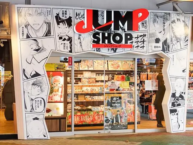 Gambar pajangan merchandise anime di Anime Station Little Tokyo