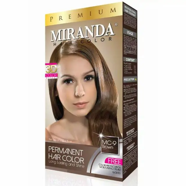 Berbagai produk kecantikan Miranda