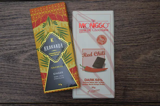 Berbagai macam jenis cokelat Indonesia