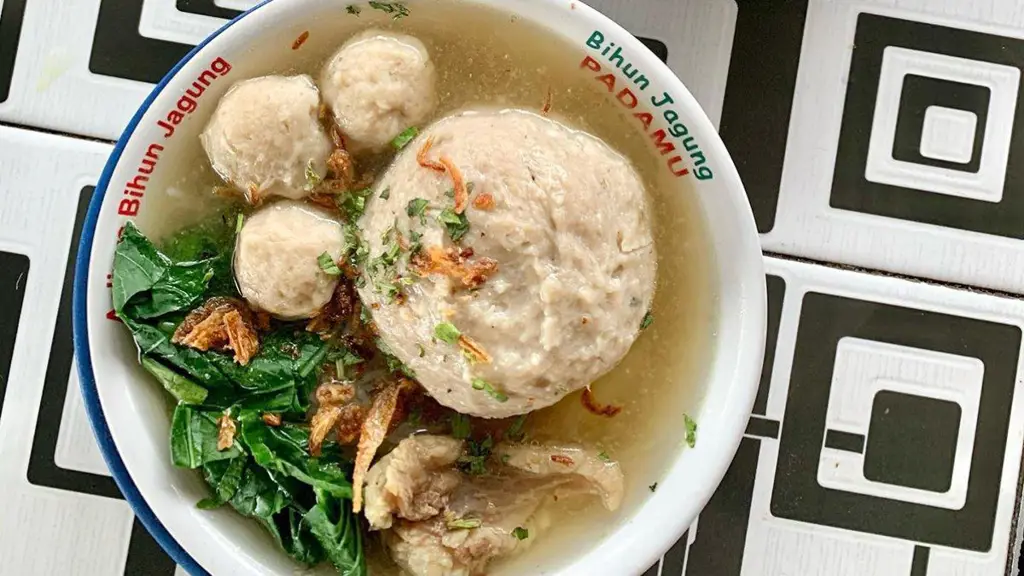 Berbagai macam jenis Bakso Lava