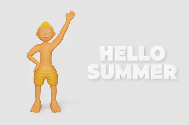 Gaya animasi Summer Render yang memukau